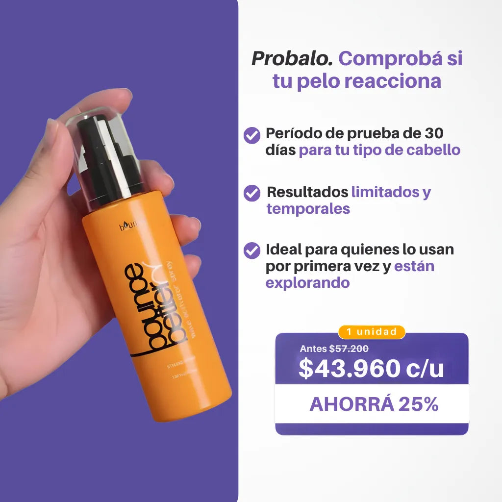 Spray activador de ondas - Sin frizz