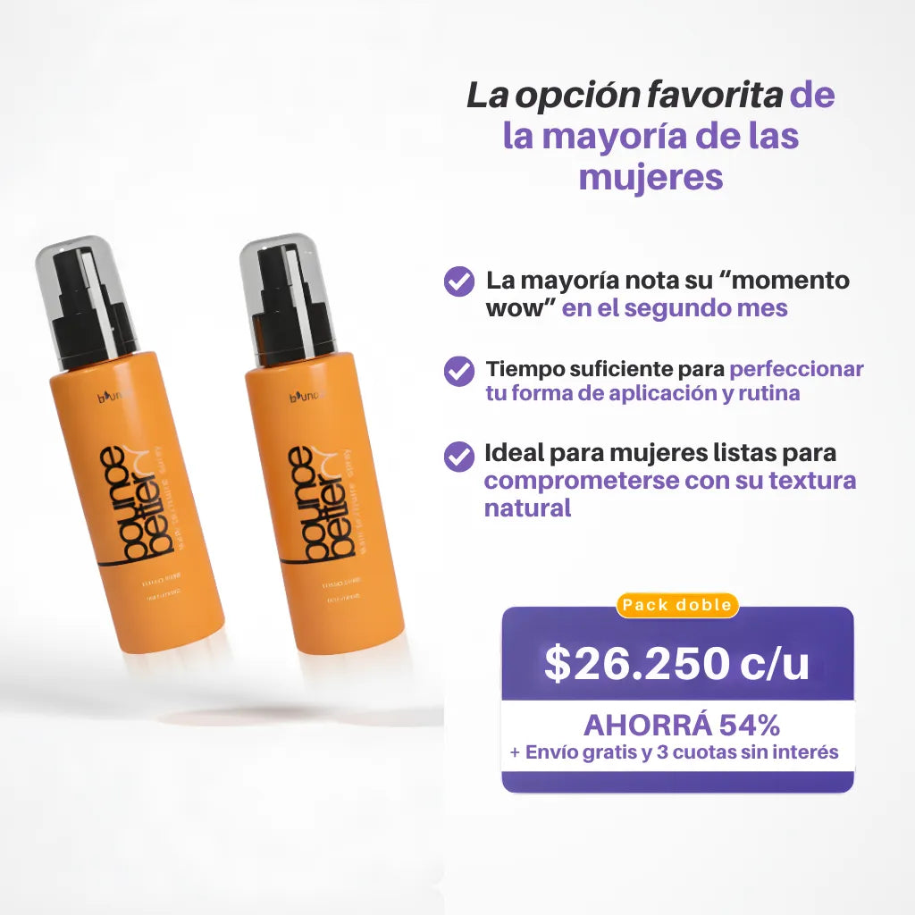 Spray activador de ondas - Sin frizz
